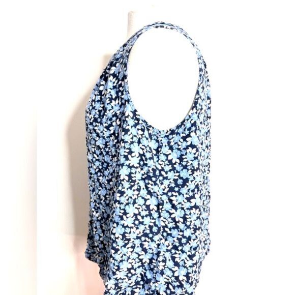 Women's floral Old Navy Sleeveless Floral Top blouse light fabric casual XL. - Picture 7 of 11